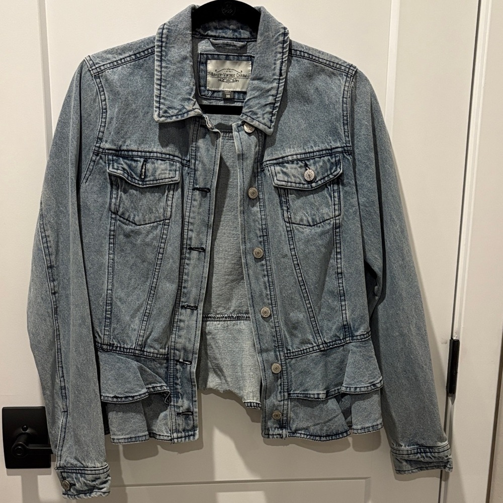 Classic Blue Denim Jean Jacket